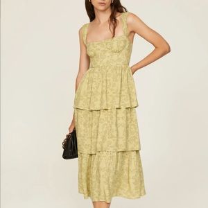 WeWoreWhat Tiered Midi Dress
